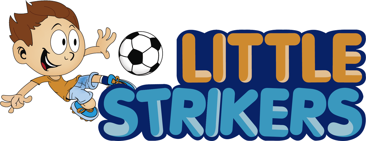 Little Strikers Littlestrikers Twitter - Kick American Football Clipart (1200x462), Png Download