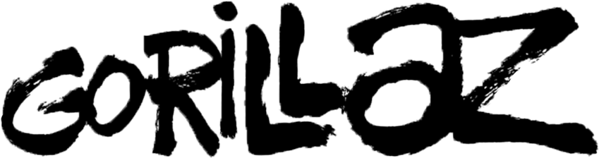 Gorillaz Logo In Png - Calligraphy Clipart (1000x1000), Png Download