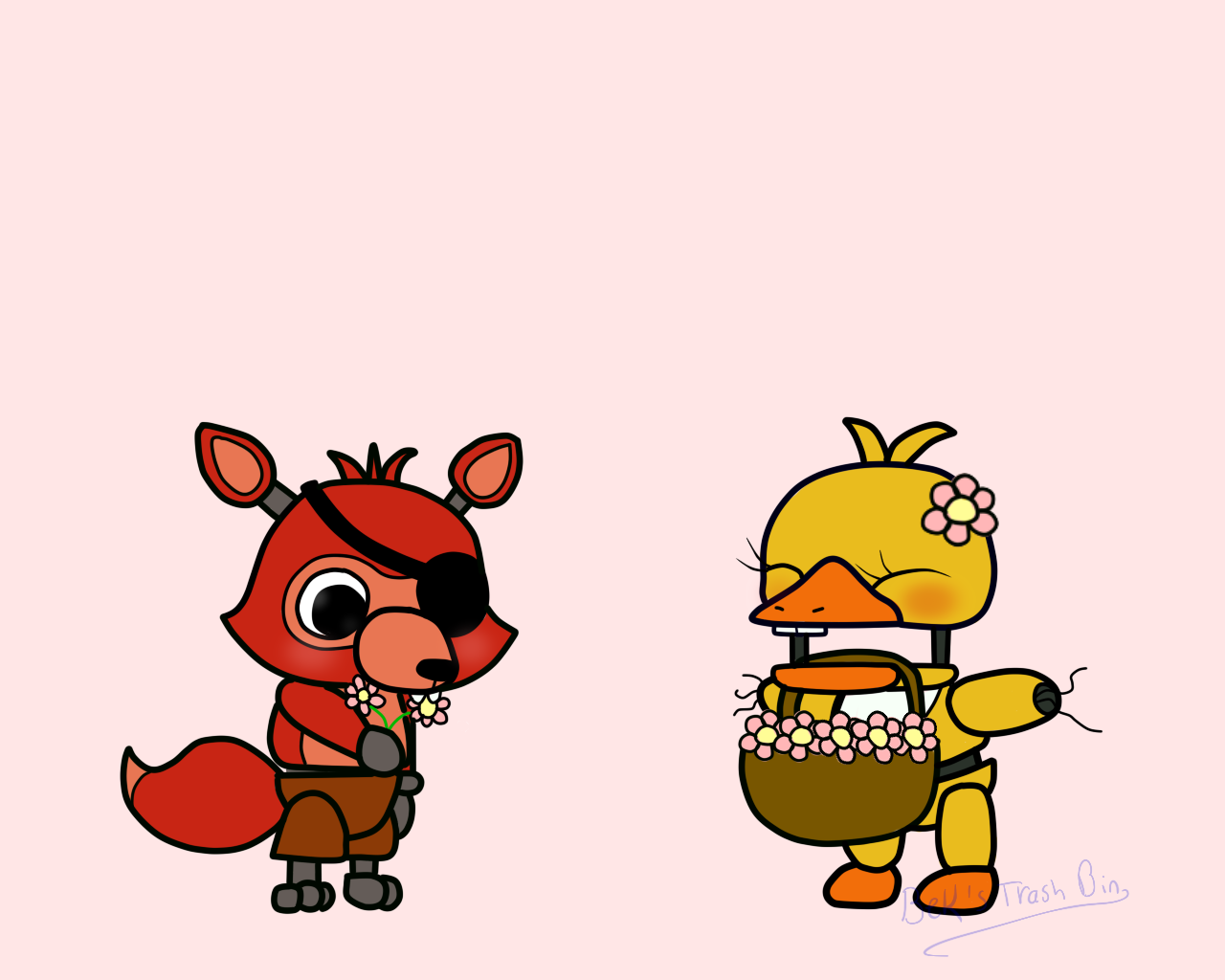 Bek's Art And Needlework Blog Little W-chica Likes - Cartoon Clipart (1280x1024), Png Download