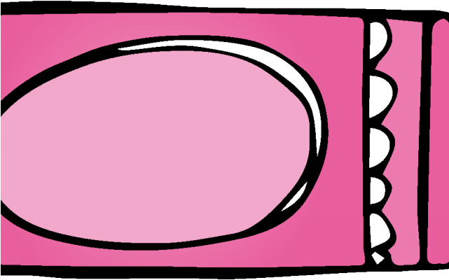 Crayon Clipart Hot Pink - Pink Crayon - Png Download (640x480), Png Download