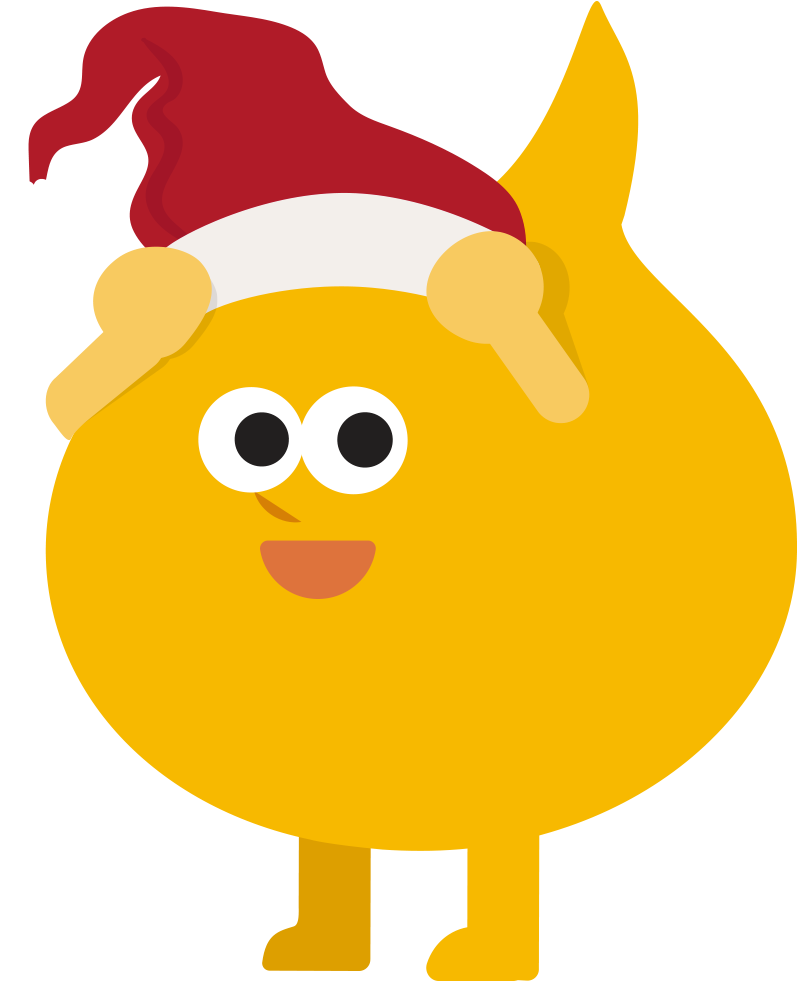 This Is A Sticker Of Bunceeman With A Santa Hat - Cartoon Clipart (819x980), Png Download