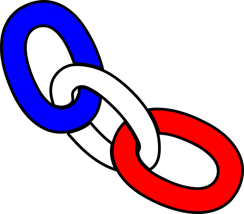 Clipart Of Chain, Extending And Relevant Link - Png Download (820x720), Png Download