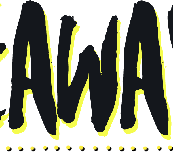 Giveaways-600x665 - Calligraphy Clipart (600x665), Png Download