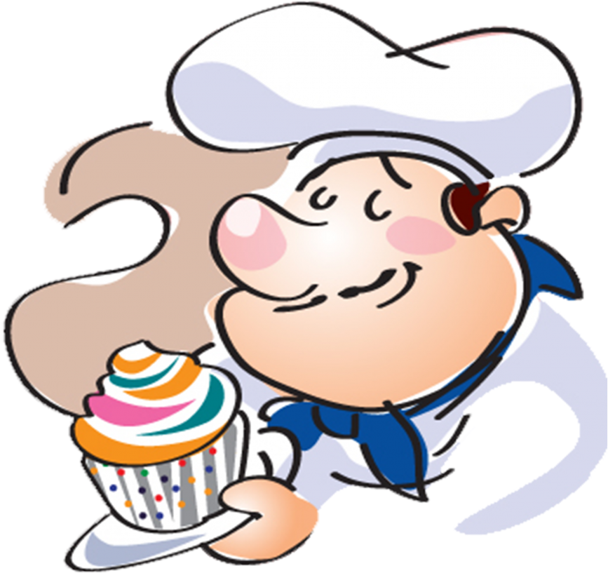 Cropped Cocinero Repostilandia1 - Cartoon Clipart (1040x1219), Png Download