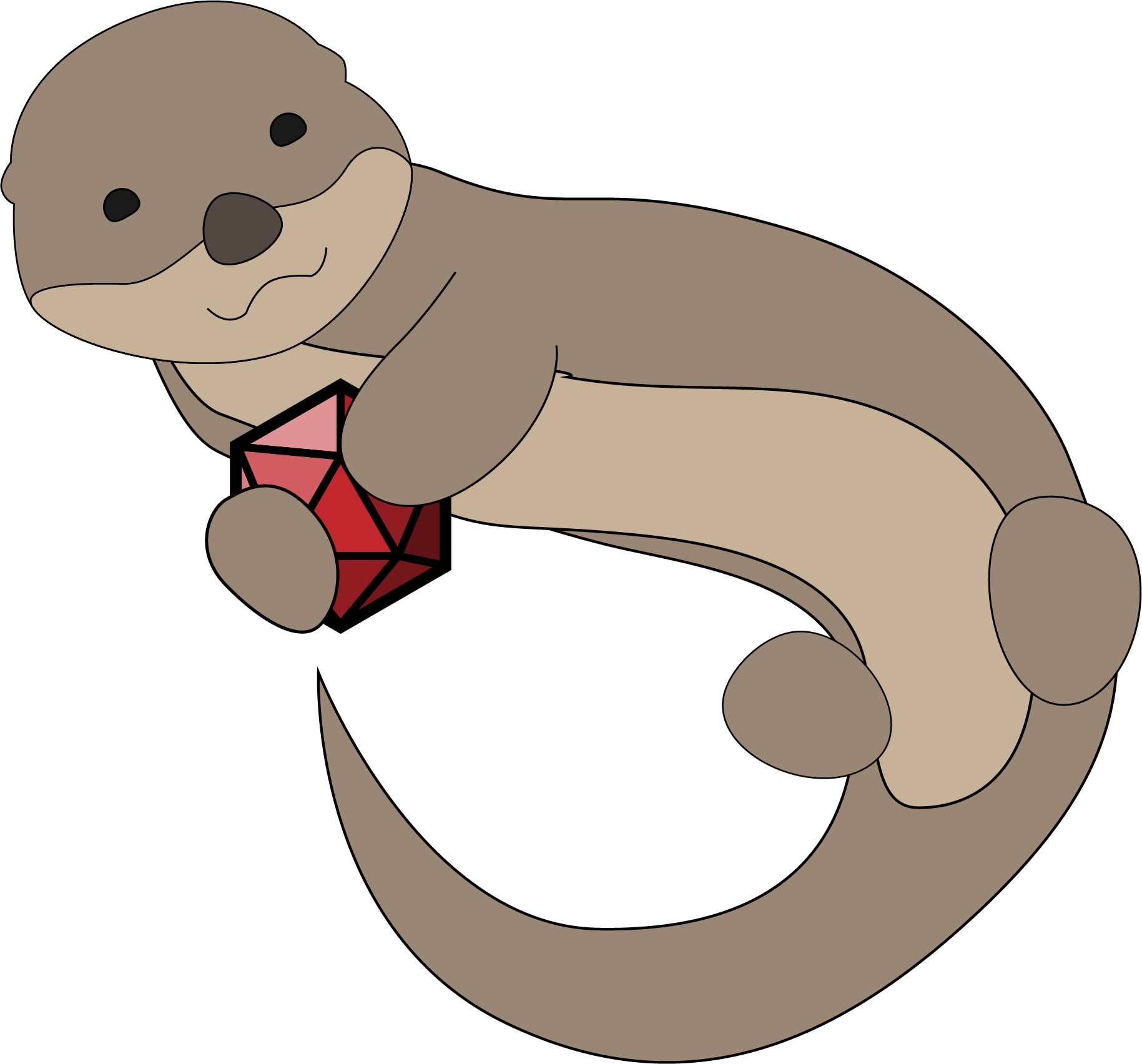 Follow The Irate Pirate On Facebook - Cartoon Clipart (1829x1704), Png Download