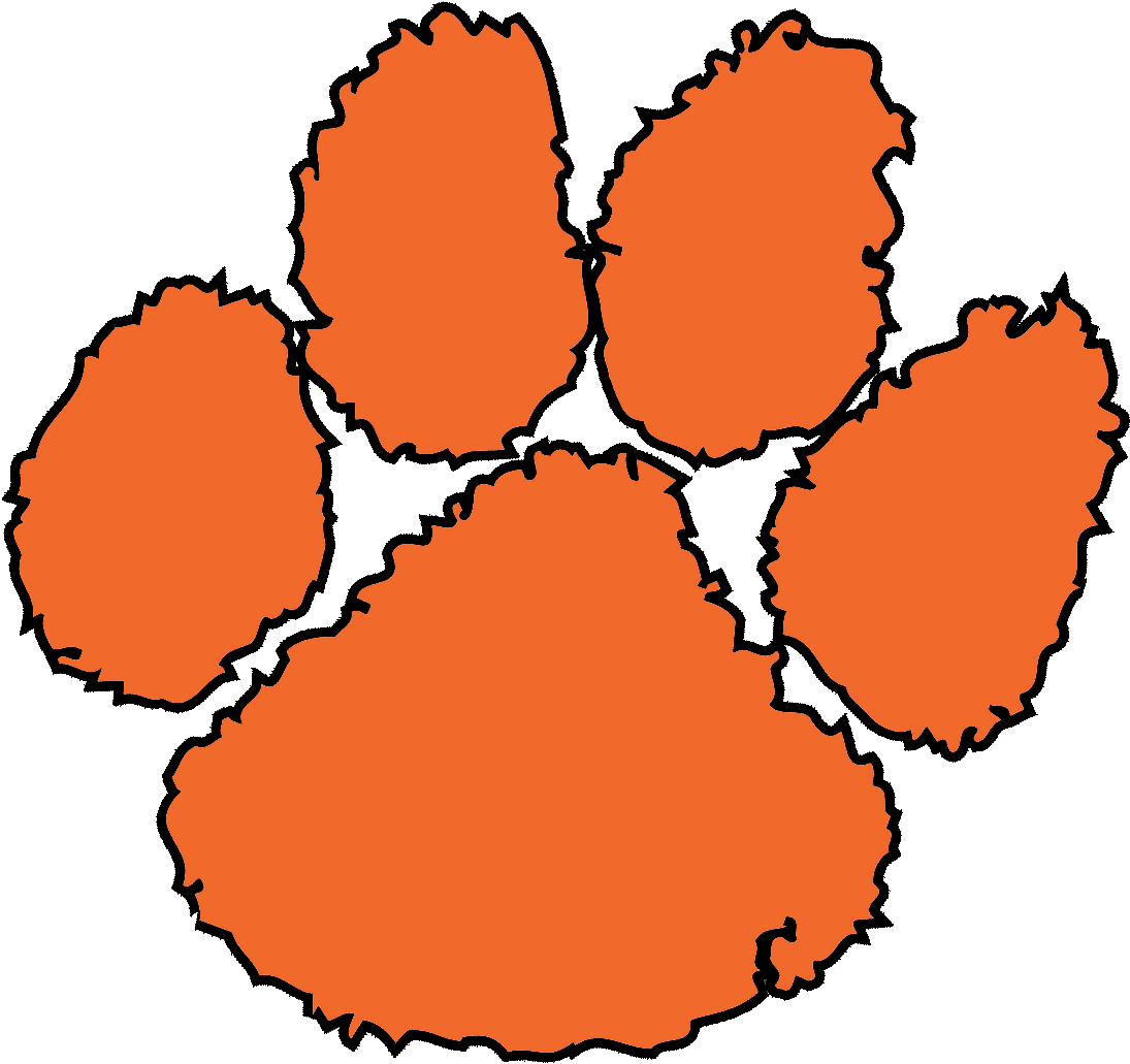 Massillon Tiger Paw Clipart (1600x1200), Png Download