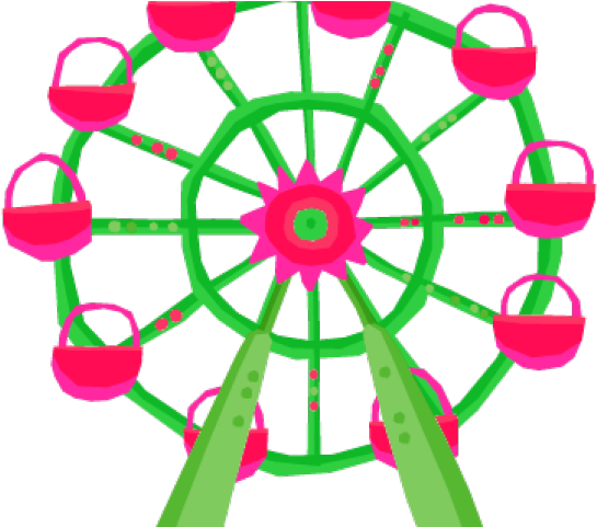Ride Clipart School Fair - Wheel - Png Download (640x480), Png Download