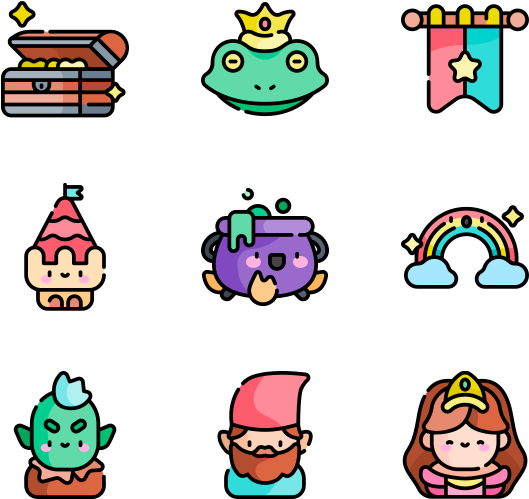 Fairytale Clipart (600x564), Png Download