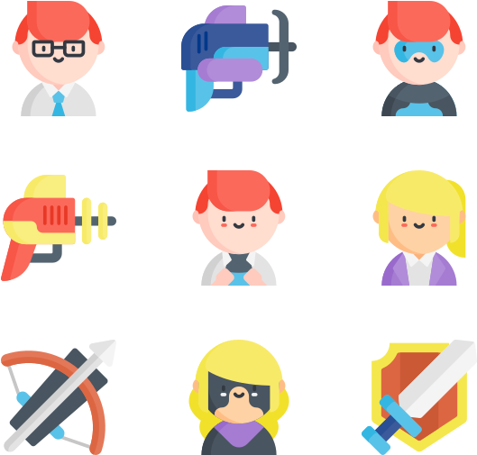 Superhero - Cartoon Clipart (600x564), Png Download