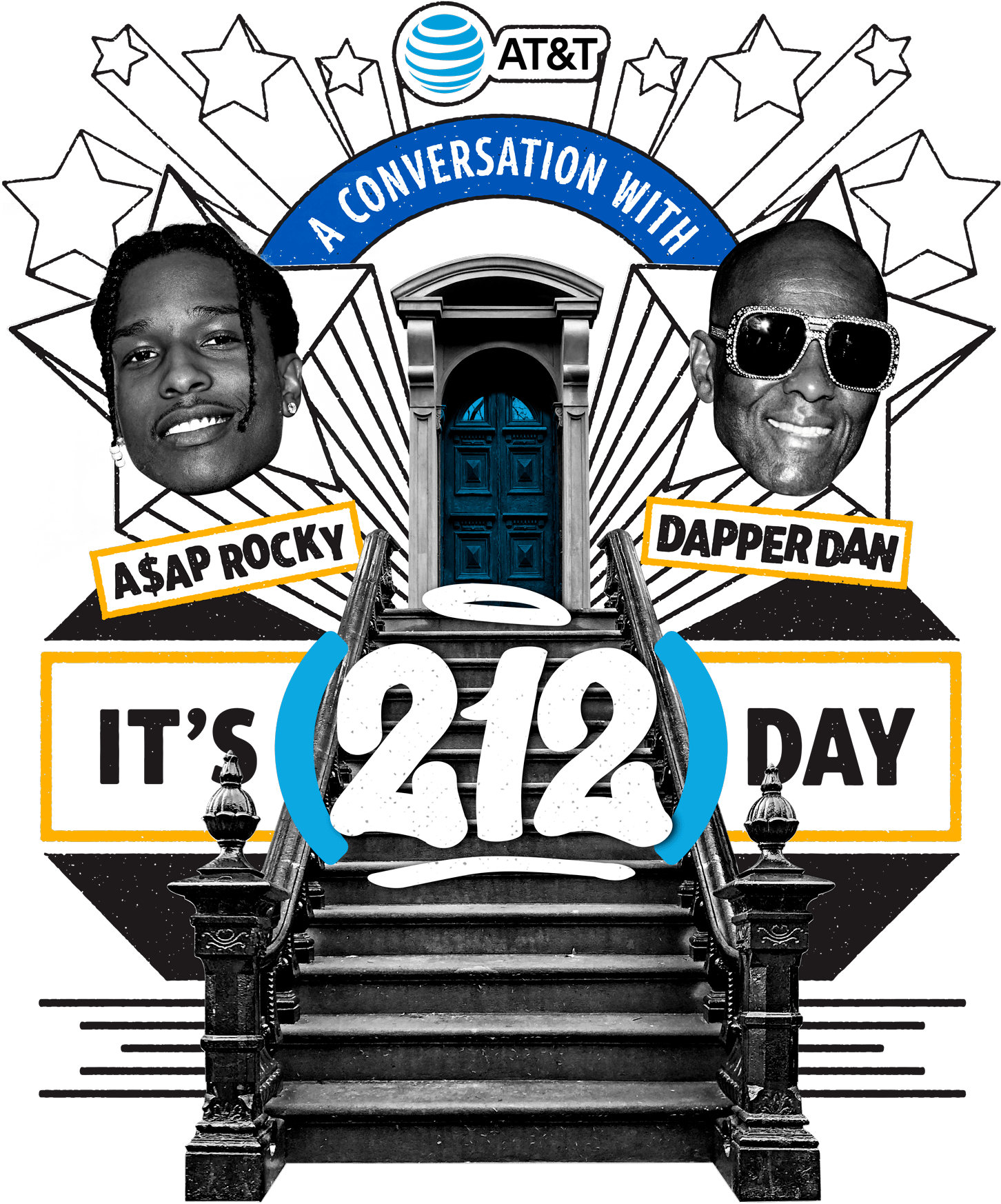 Day With A$ap Rocky And Dapper Dan- Tuesday February - Poster Clipart (1500x1799), Png Download