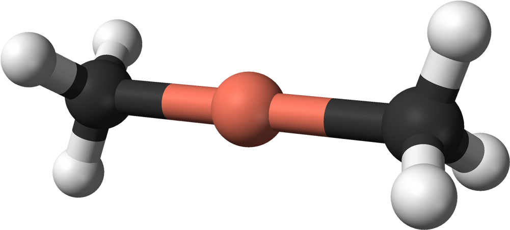 Dimethylcuprate Anion From Xtal 3d Balls - Cation Clipart (1100x551), Png Download