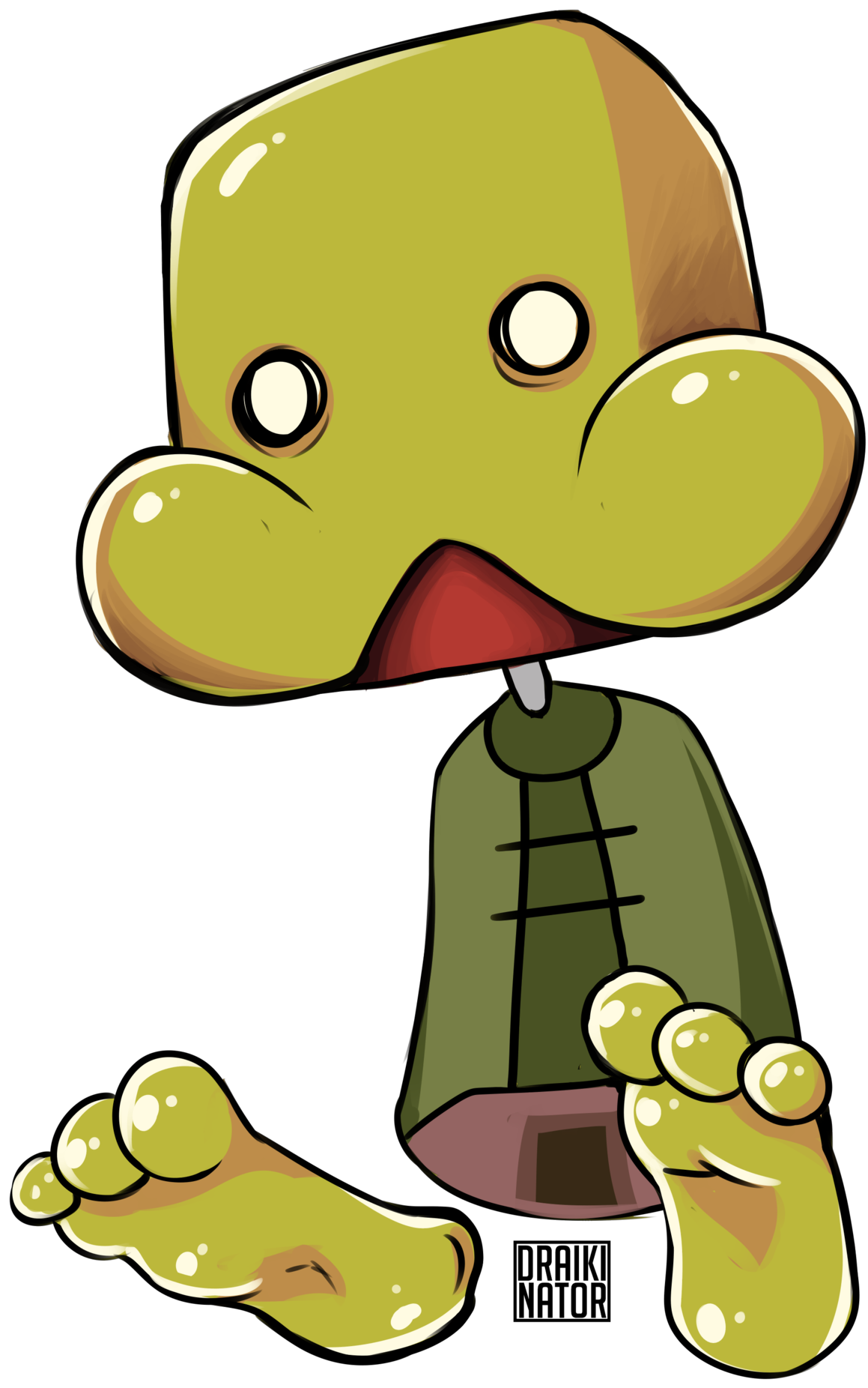 I Walked Downstairs And When I Got To The Bottom, Instead - Cartoon Clipart (1175x1920), Png Download