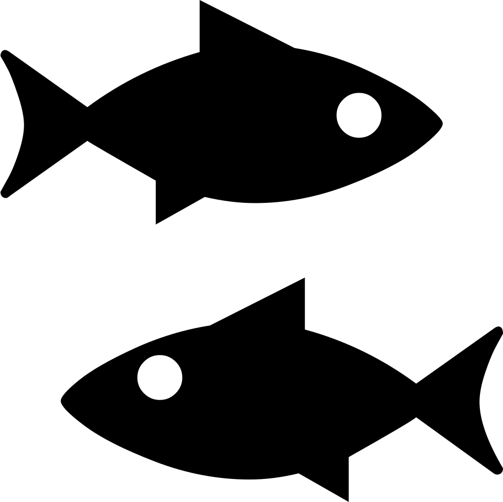 Png File Svg - Siluetas De Peces Png Clipart (981x980), Png Download