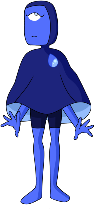 *cornflower Sapphire* - Cartoon Clipart (540x764), Png Download