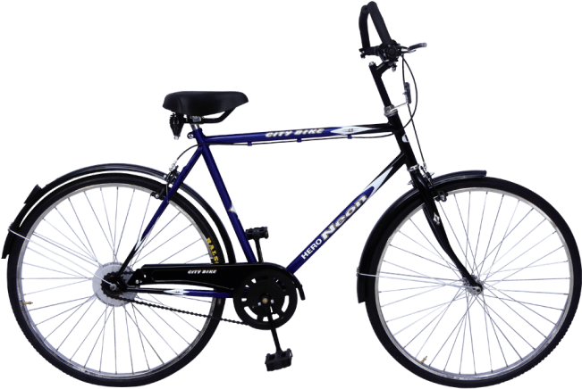 India Clipart Bicycle - Hero Neon Cycle Price - Png Download (700x701), Png Download