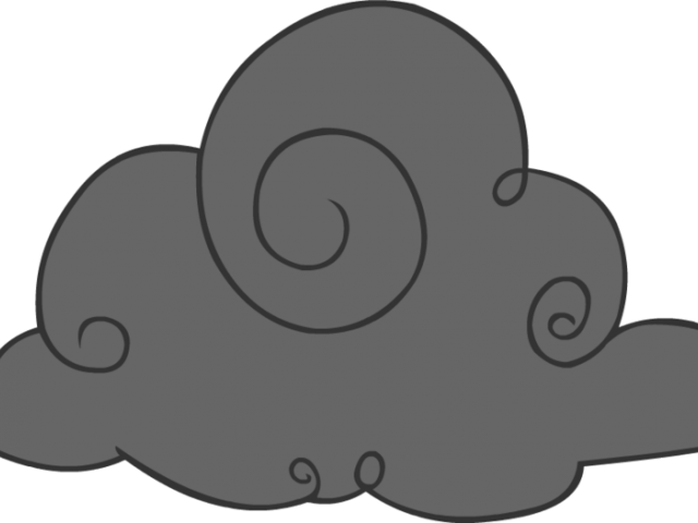 Dark Clipart Cloudy - Png Download (640x480), Png Download