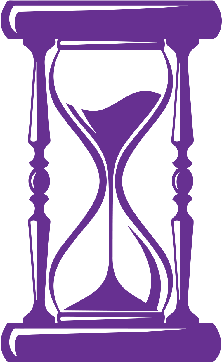 Coming Of Age - Siluetas De Reloj De Arena Clipart (1500x1296), Png Download