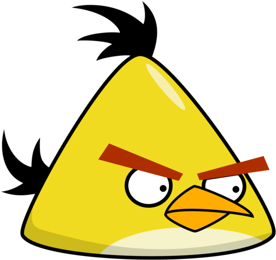 Cake Design Elisabete Caseiro Yoda - Angry Birds Zuti Clipart (1024x1024), Png Download