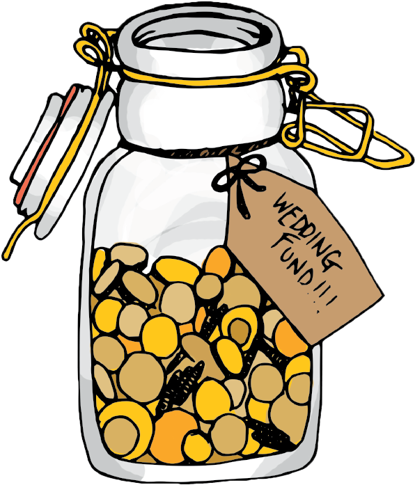 Only 10% Of Brides Wanted Gifts For The Home With The Clipart (931x951), Png Download