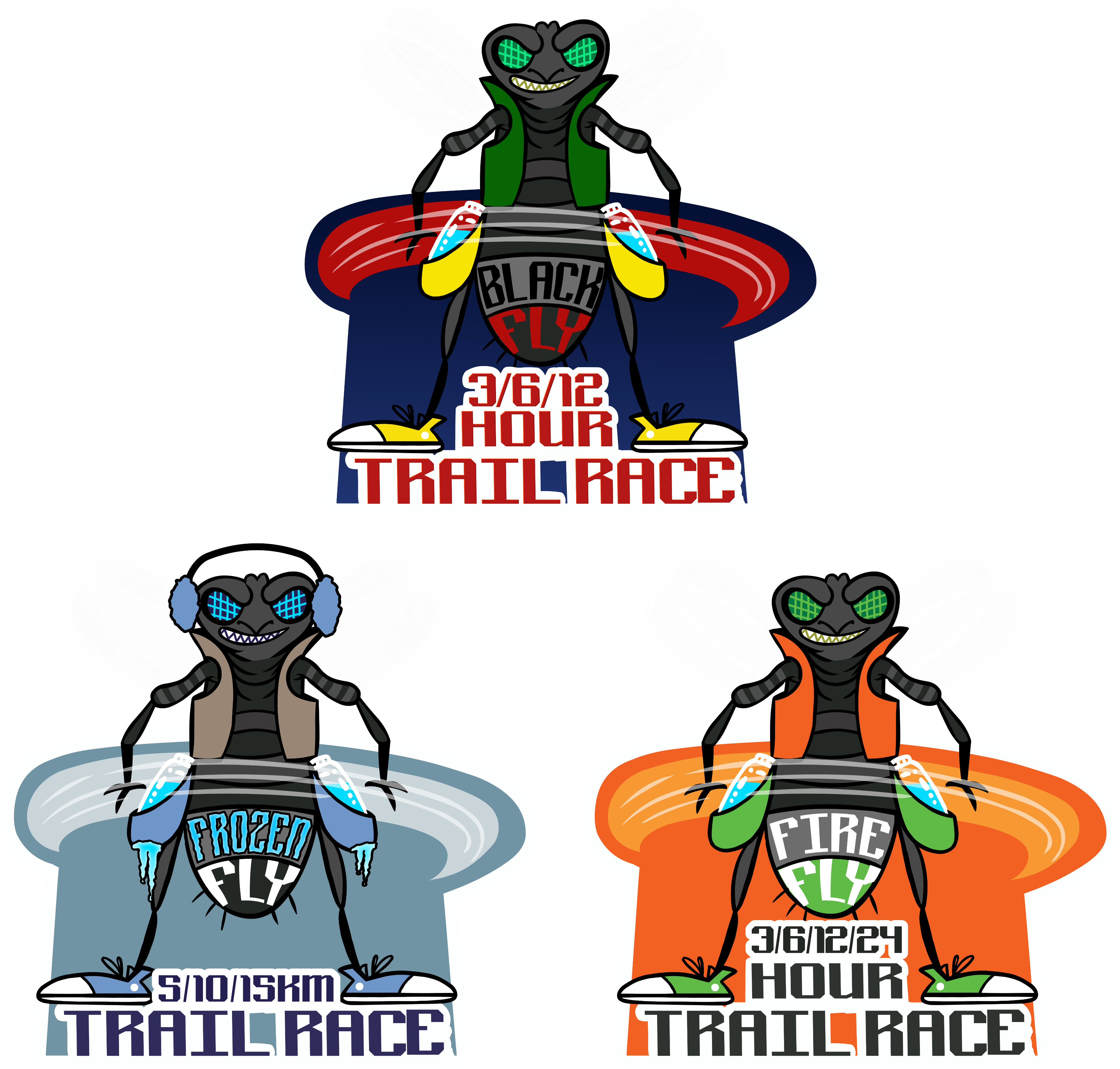 Canada S Capital Region Trail Race Series Ⓒ - Cartoon Clipart (4000x4000), Png Download