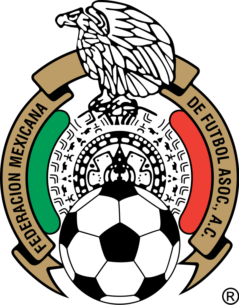 Mexico National Football Team Sealsvg Wikipedia - Mexico Football Federation Clipart (805x1026), Png Download