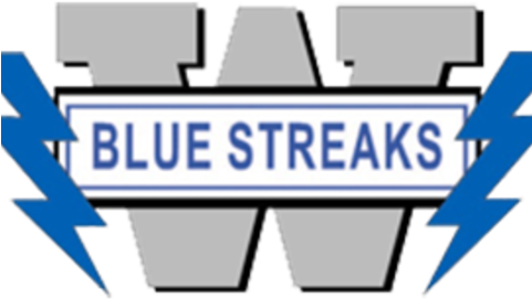 Woodstock Blue Streaks - Woodstock High School Clipart (480x355), Png Download