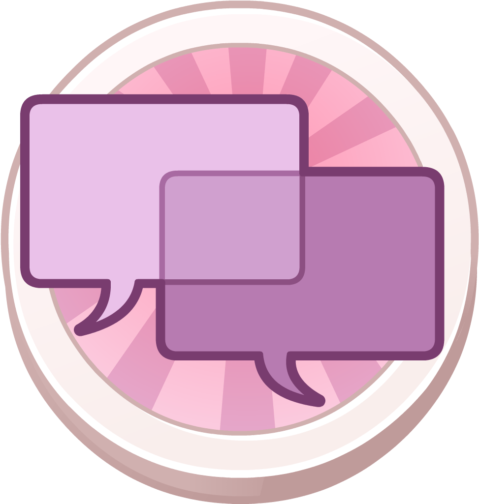 Communication Badge Clipart (1024x1024), Png Download
