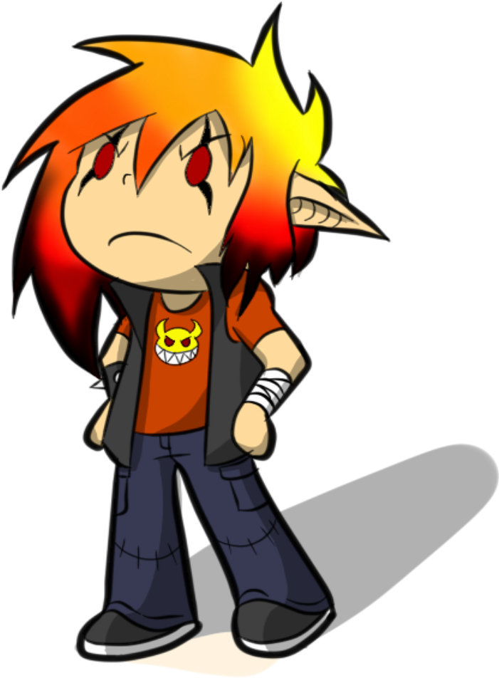 Wildfire By The-insignia - Cartoon Clipart (704x960), Png Download