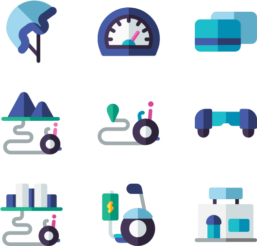 Self Balancing Electric Scooters Clipart (600x564), Png Download