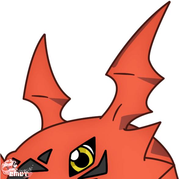 Hace Unos Días Que Guilmon Tiene Frío Cuando Guilmon - Guilmon Digimon Tamers Clipart (635x597), Png Download