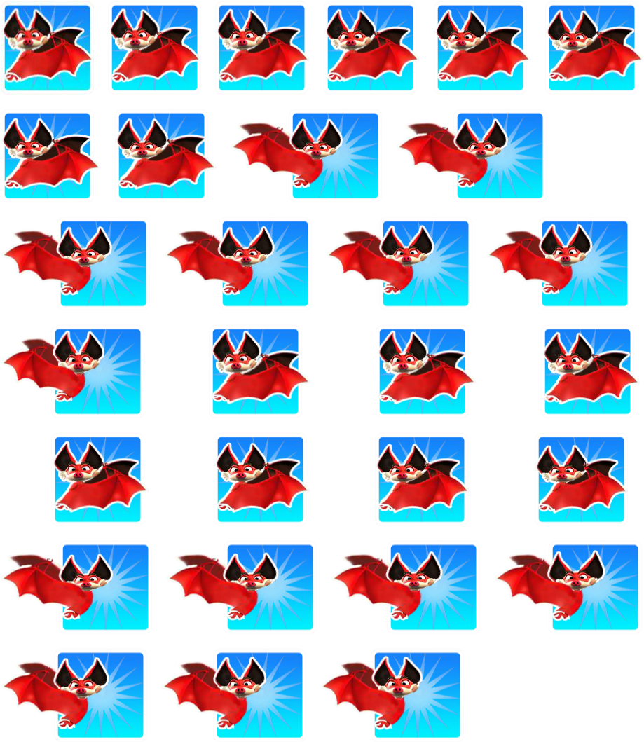 Kizzang Games Sprite Sheets Clipart (955x1100), Png Download