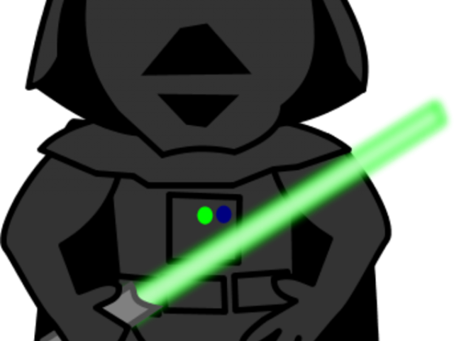 Jedi Cliparts - Stars Wars Character Clipart - Png Download (640x480), Png Download