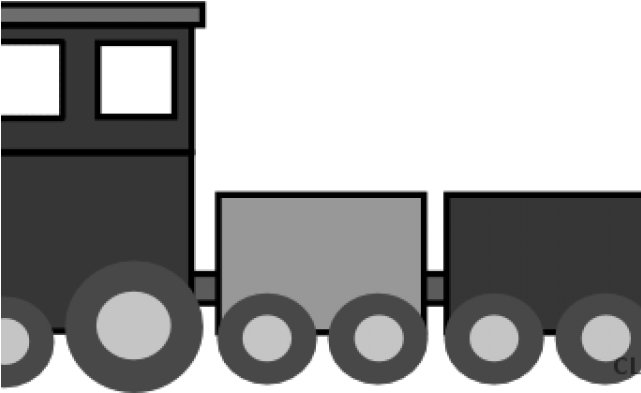 Train Clipart Transportation - 3 Train Clipart - Png Download (640x480), Png Download
