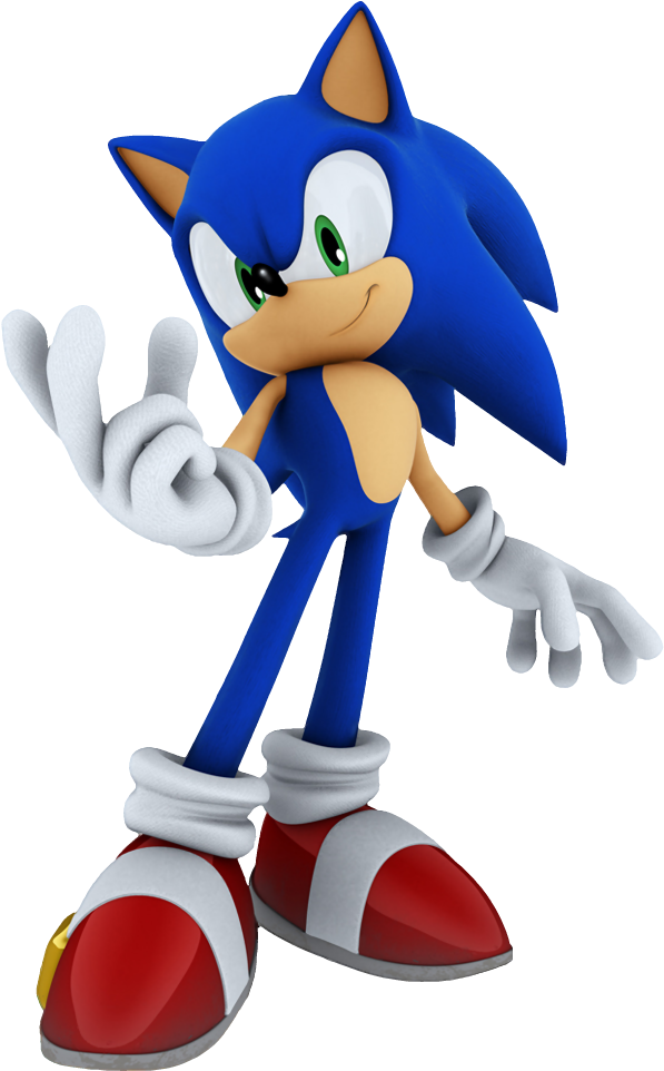 Schannel New - Sonic The Hedgehog Clipart (608x976), Png Download
