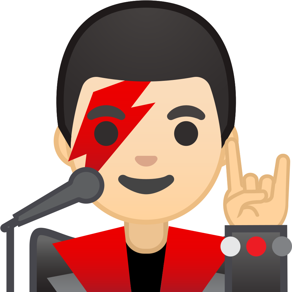 Download Svg Download Png - Emoji Singer Clipart (1024x1024), Png Download