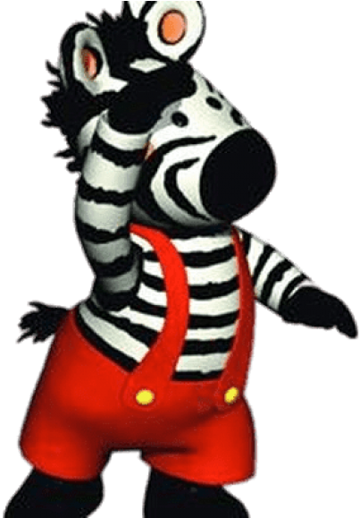 Free Png Download Zigby Looking Into The Distance Clipart - Zigby The Zebra Transparent Png (850x578), Png Download