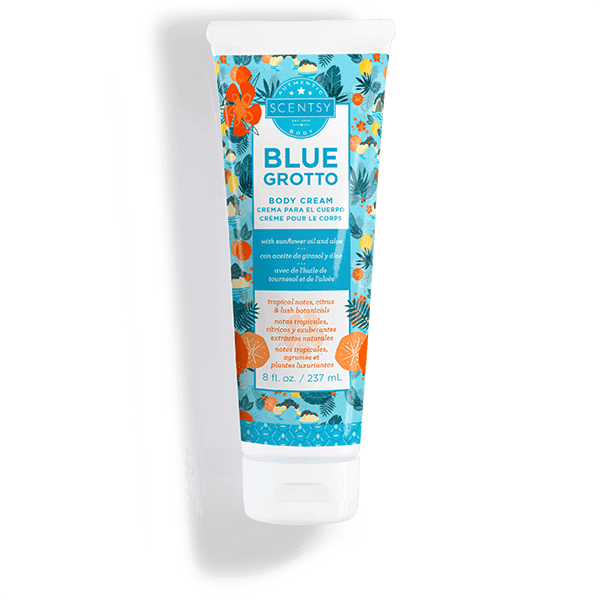 Blue Grotto Scentsy Body Cream - Scentsy Blue Grotto Shower Clipart (600x600), Png Download