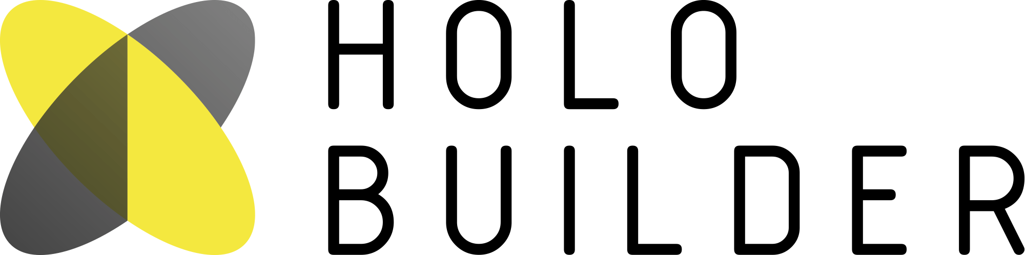 Logo Horizontal Transparent Black Clipart (2000x498), Png Download