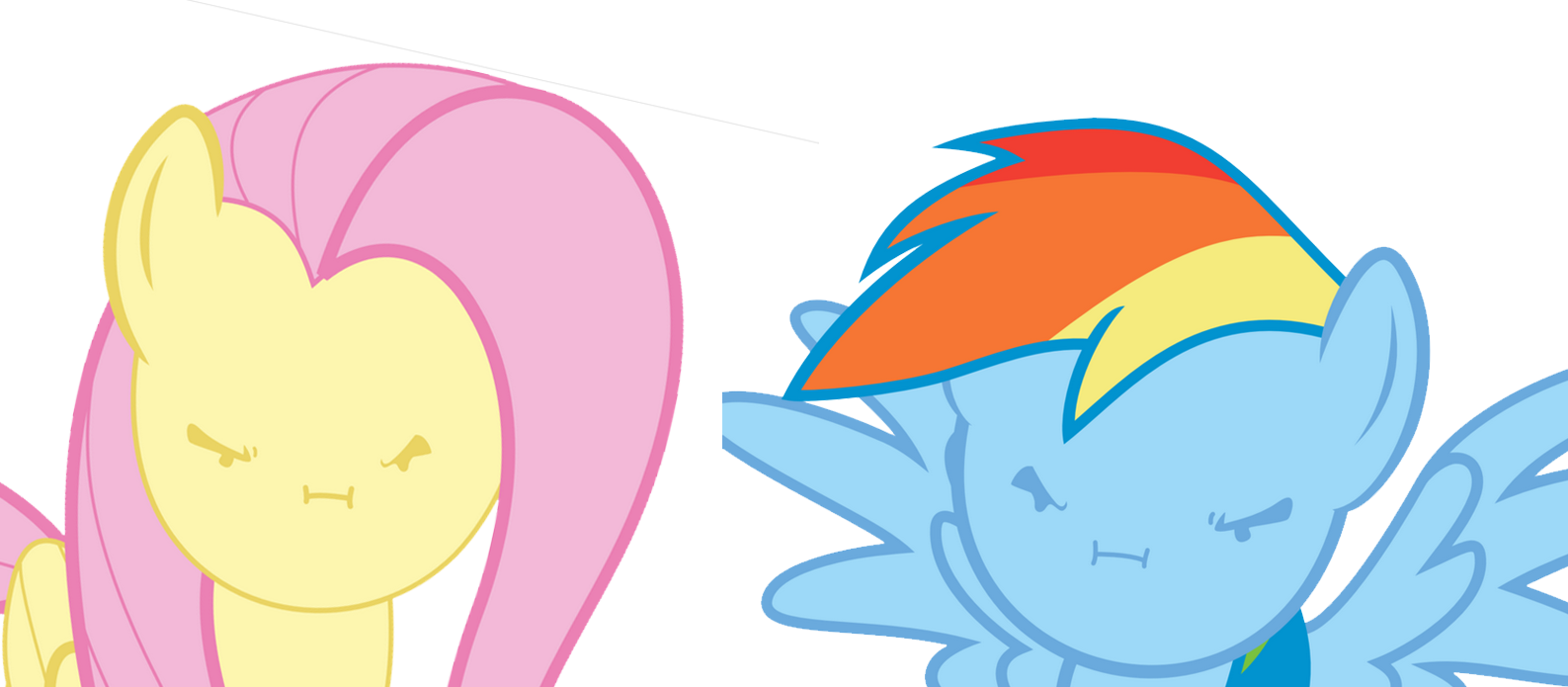 Rainbow Dash Rarity Scootaloo Applejack Fluttershy Clipart (1587x695), Png Download
