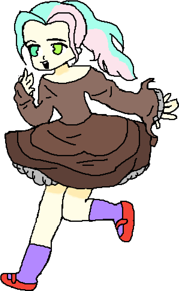 Me When I See My Two Best Friends In The Same Place - Cartoon Clipart (1000x1000), Png Download