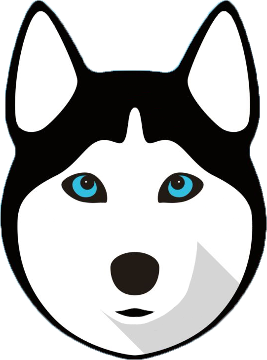 Logo - Cartoon Siberian Face Clipart (541x729), Png Download