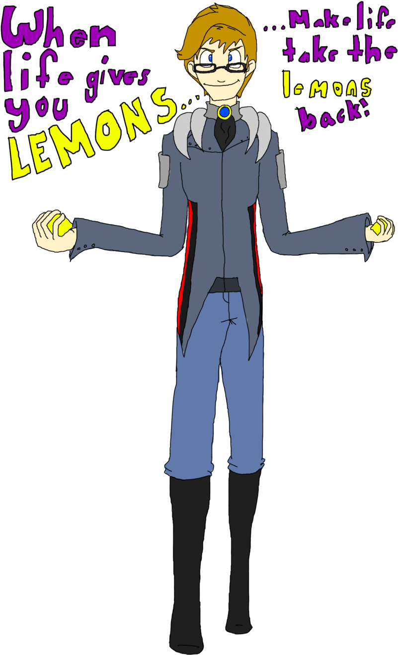 Cave Johnson / Combustible Lemons - Cartoon Clipart (900x1423), Png Download