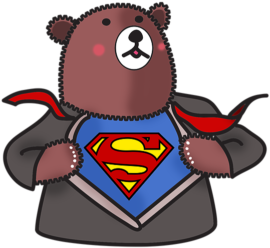 Tipsy Bear Design Lab - Teddy Bear Clipart (600x600), Png Download