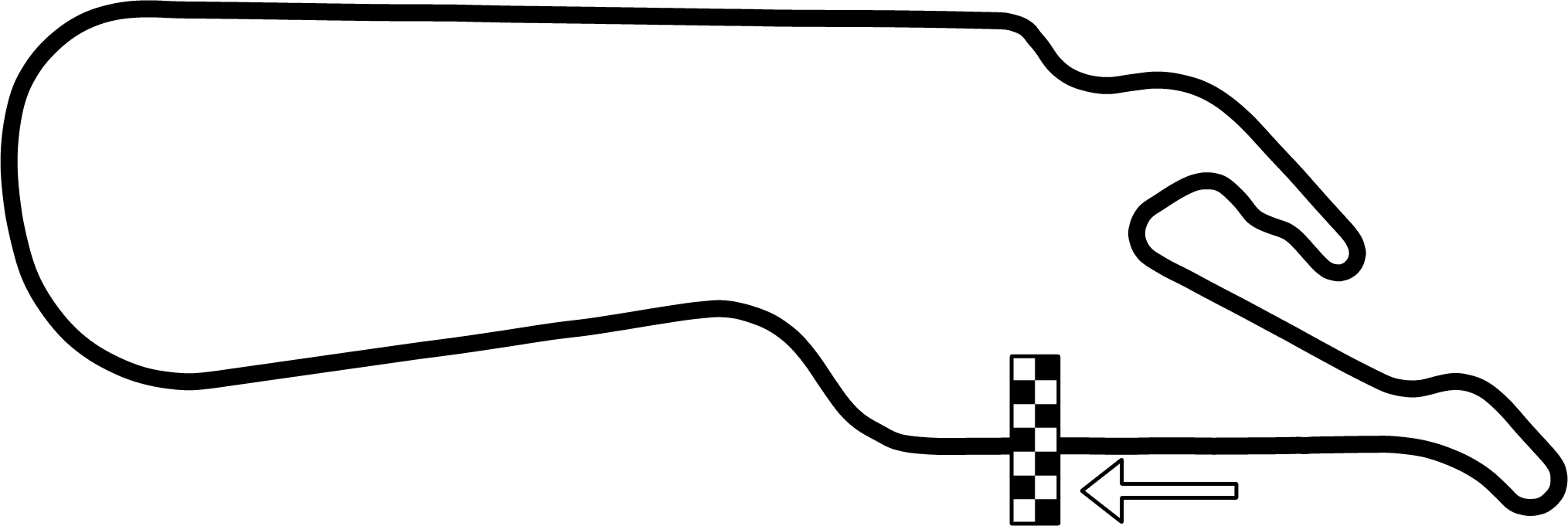 Autódromo Juan Y Oscar Gálvez Clipart (2029x681), Png Download