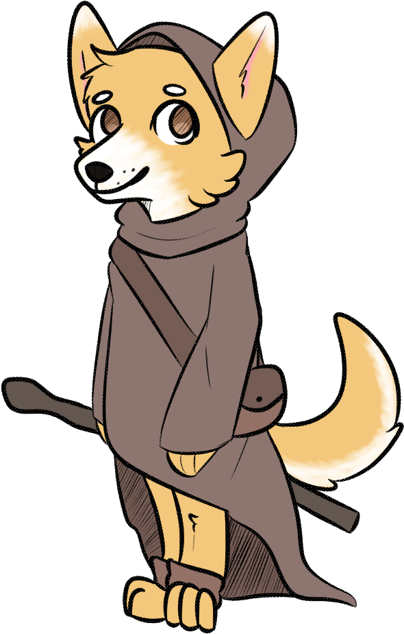 Corgis Are Actually Angels In Disguise - Cartoon Clipart (900x1000), Png Download