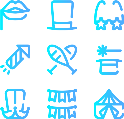Carnival Clipart (600x564), Png Download