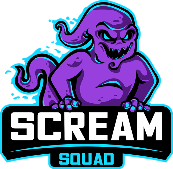 Scream Squad Logo Clipart (569x553), Png Download