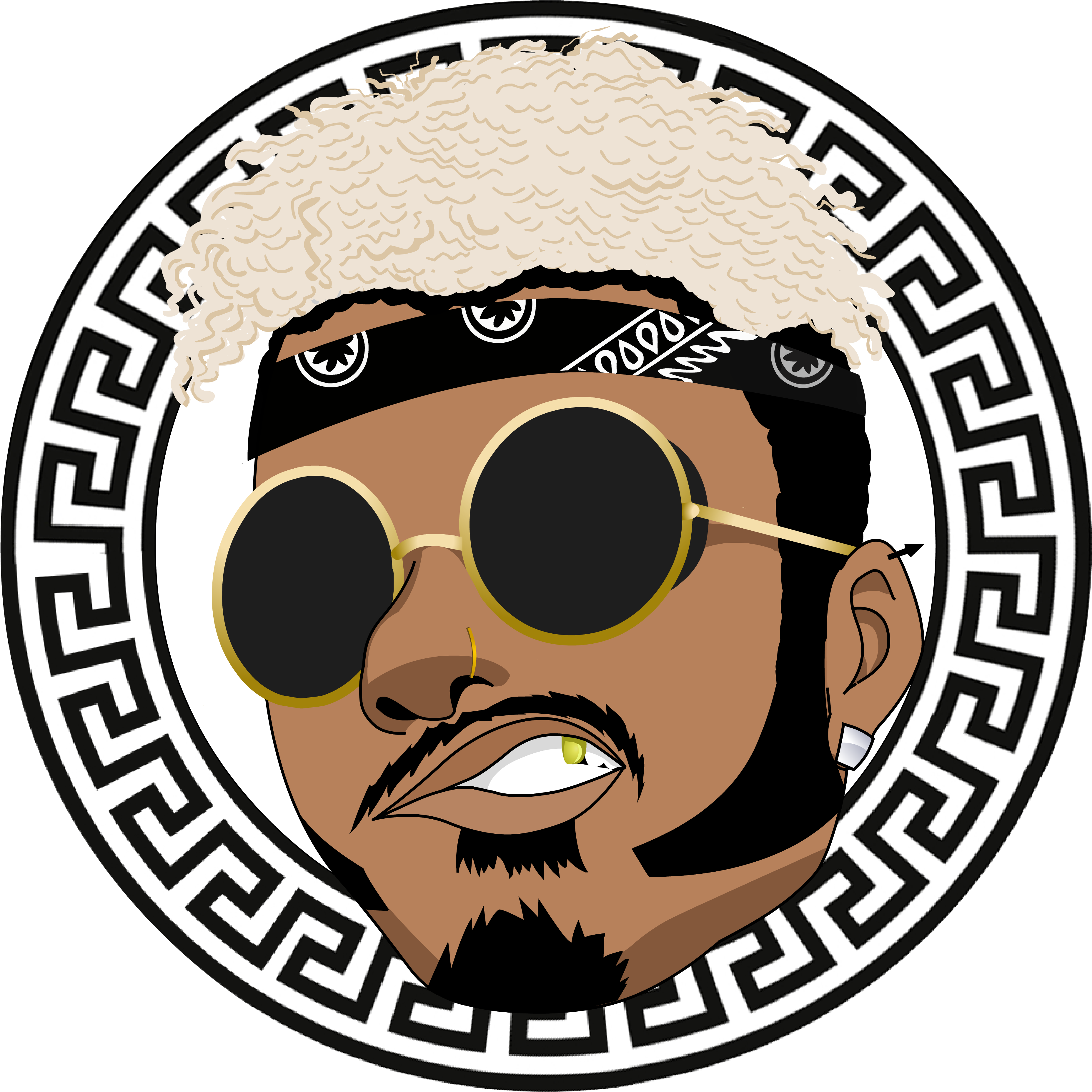 Logo De Versace , Png Download Clipart (3712x3712), Png Download