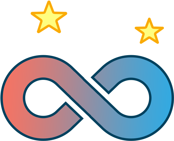 Png Free Library Easily Find Any By Searching Your - Rainbow Infinity Necklace Clipart (875x875), Png Download