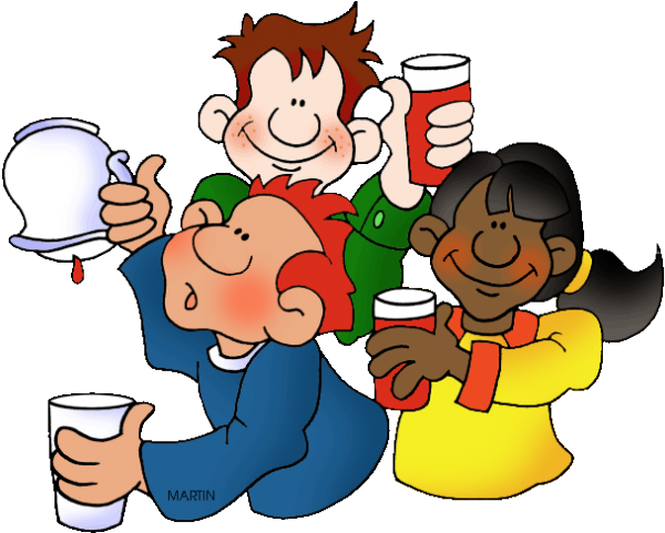 Cranberry Clipart Massachusetts - Drinking Water Clipart Transparent - Png Download (640x480), Png Download